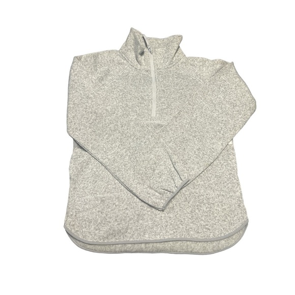 Old Navy Other - Old Navy Heathered Gray 3/4 zip fleece. Side pockets. NWT